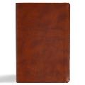 CSB Oswald Chambers Bible, Saddle Leathertouch: Includes My Utmost for His Highest Devotional and Other Select Works by Oswald Chambers