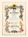The Florist: Restored Floral Adult Coloring Book from London in 1760