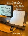 How to Build a Low Vision Reader: Desktop Digital Magnifier