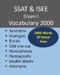 SSAT & ISEE (Upper) Vocabulary 2000