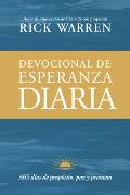 Devocional de Esperanza Diaria: 365 D?as de Prop?sito, Paz Y Promesa