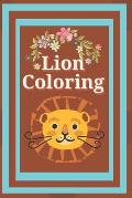 Lion Coloring Book: For kids