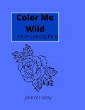 Color Me Wild: Adult Coloring Book Tattoos Relaxing