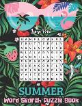 Summer Word Search Large Print Puzzle Book: Spring And Summer Large Print Word Searches For Women, Adults and Seniors (Beach and Ocean Lovers Word Fin