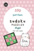 Purrfect Sudoku Puzzles FUN for all ages: 100 Sudoku Puzzles for Cat Lovers