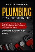 Plumbing For Beginners: Step-By-Step Guide to Execute Plumbing Projects In and Around Your House (Including Plumbing For Sink, Under The Toile