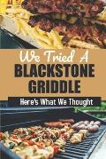 We Tried A Blackstone Griddle: Here's What We Thought: Electric Griddle Vegetables