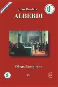 Juan Bautista Alberdi: obras completas 4