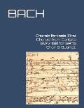 Chorale fantasia (First Chorus) from Cantata BWV 180 for SATB Choir & Quartet.