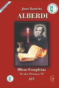 Juan Bautista Alberdi 14: obras completas