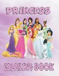 Pretty Princess Coloring Book: Beautiful Designs and Princesses Coloring Pages for All Ages
