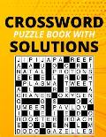 Crossword puzzle book with solutions: School zone crossword puzzles