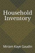 Household Inventory List
