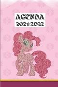 Agenda 2021/2021: Planner semainier a?ut 2021-a?ut 2022 simple et efficace. Id?al pour enseignant, ado, public large. Indispensable pour