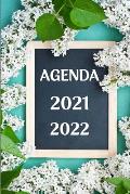 Agenda 2021/2022: Planner semainier a?ut 2021-a?ut 2022 simple et efficace. Id?al pour enseignant, ado, public large. Indispensable pour