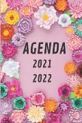 Agenda 2021/2022: Planner semainier a?ut 2021-a?ut 2022 simple et efficace. Id?al pour enseignant, ado, public large. Indispensable pour