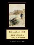 November, 1882: Carl Larsson Cross Stitch Pattern