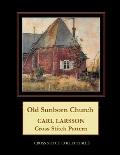 Old Sunborn Church: Carl Larsson Cross Stitch Pattern