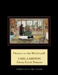 Flowers on the Windowsill: Carl Larsson Cross Stitch Pattern