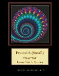 Fractal 6 (Small): Fractal Cross Stitch Pattern