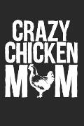Crazy Chicken Mom: Monthly Planner Calendar Diary Organizer, 6x9 inches, Crazy Chicken Mom Chickens Hen Hens