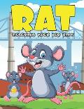 Rat Coloring Book For Kids: A Fantastic Rat Coloring Book With Super Fun And Easy Stress Relaxation Nature & Jungle Happy Color Pages For Kids, To