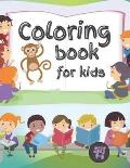 coloring Book For Kids Ages 4-8: Coloring Book For Kids Ages 4-8 Boys and Girls, Fun Early Learning, Including Animals & And So Much More (Color By Nu