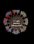 72 Pages Mandala Coloring Book: Over 10 different mandala coloring patterns