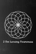 Final Planning Book: I Am Loving Awareness Ram Dass Mantra Spiral Mandala Premium