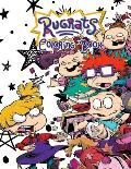 Rugrats Coloring Book: +45 Amazing Rugrats Coloring pages for Kids and Adults, +45 Wonderful Drawings - All Characters ( Original Design )