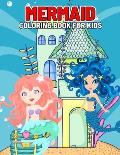 Mermaid Coloring Book for Kids: Unique and Gorgeous Mermaid Coloring Activity Book for Girls, Toddler, Preschooler Ages 4-8