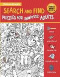 Search and Find Puzzle Book For (Immature) Adults
