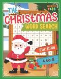 The Christmas Word Search Book: Fun Holiday Christmas Word Search Puzzle Book for Kids ages 4-8