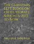 The Christian Left Blogs on Faith, Morals & Rights, 2013 to Now