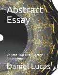 Abstract Essay: Volume 168 Dark Energy Entanglement