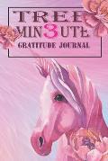 Tree minute gratitude journal: : Start With Gratifulness daily blessed logbook, good days start with thanksgiving record for women, gifts for girls w