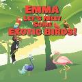 Emma Let's Meet Some Exotic Birds!: Personalized Kids Books with Name - Tropical & Rainforest Birds for Children Ages 1-3