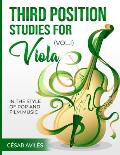 Third Position Studies for Viola, Vol. I: In the Style of Pop and Film Music