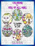 Coloring Book for Kids of All Ages: Art by Judy Sorrels