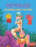 Mermaid Coloring book for Kids: Mermaid coloring & sketchbook for kids, Girls Toddlers Children of Ages 2-4, Gift for Christmas, Volume-01