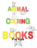 Animal coloring books for kids