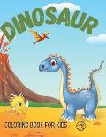Dinosaur Coloring Book: For Kids