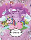Unicorn Coloring Book for Kids 4-8: Unicorn Coloring Book 100 Pages