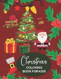 Christmas Coloring Book for Kids: For Children Ages 2-4 and 4-8, Fun Holiday Coloring Book for Toddlers and Kids, Cute Xmas Animals, Hippos, Lions, Do
