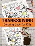 Thanksgiving Coloring Book for Kids: 60 Thanksgiving coloring pages for kids.