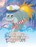 Skipper the Dolphin Coloring Book for Kids 4-8