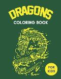 Dragons Coloring Book for Kids: Featuring Magnificent Dragons, Beautiful Princesses and Mythical Landscapes for Fantasy (Best gifts for Children's)