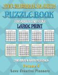 200 NUMBER SEARCH PUZZLE BOOK-Volume 4: Feed Your Brain With These 200 All Number Search Puzzles Great For Relaxation Or Gifts For The Puzzle Lover Yo