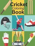 Cricket Coloring Book: An Cricket Coloring Book For Adults