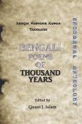 Bengali Poems of Thousand Years: Poetry of Bangladesh